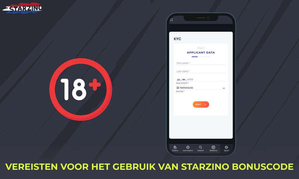 Om een Starzino promo code te gebruiken, moet je je registreren en voldoen aan de algemene voorwaarden van het bedrijf