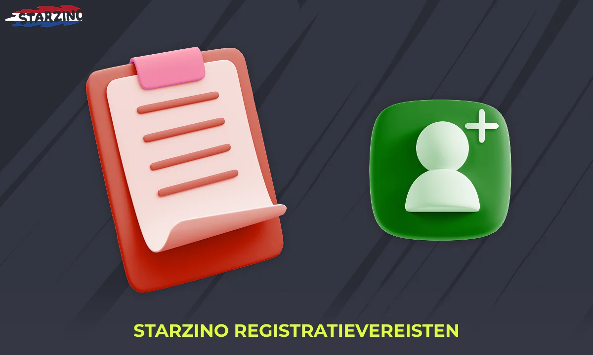 Vereisten voor registratie op Starzino
